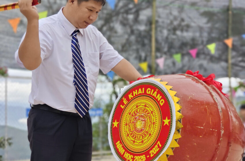  RỘN RÀNG TIẾNG TRỐNG KHAI TRƯỜNG TẠI TRƯỜNG PTDTBT TH&THCS NAM CAO NĂM HỌC 2026 – 2027
